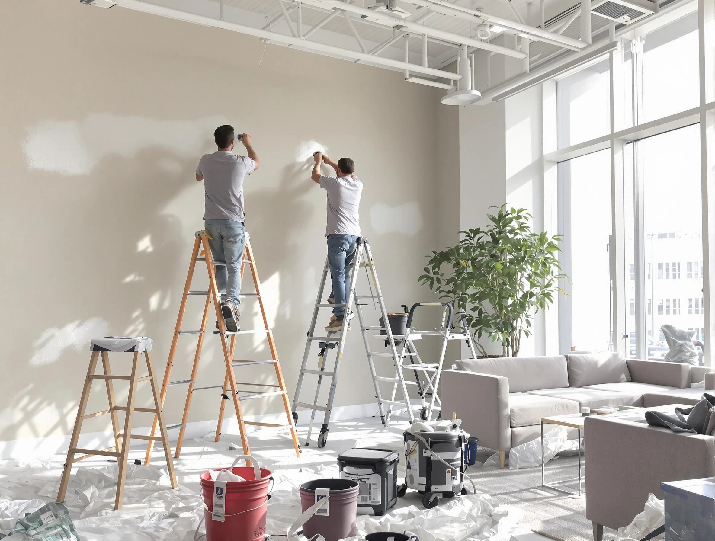 Glendale House Painters delivering commercial painting services in Glendale, AZ